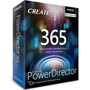 CyberLink PowerDirector 365 / 12 maanden voor Windows
