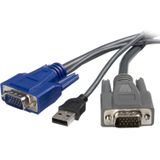 StarTech.com 1,80m ultradunne 2-in-1 USB VGA KVM-kabel