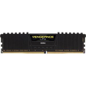 Corsair Vengeance LPX (4 x 8GB, 3200 MHz, DDR4 RAM, DIMM 288 pin), RAM, Zwart