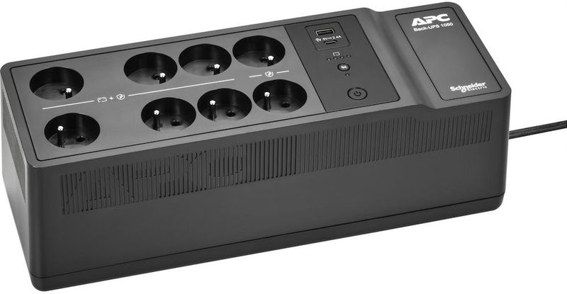 APC BACK-UPS 1050VA 8 FRENCH 230V (1050 VA, 600 W, Standby UPS), UPS