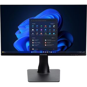 Bluechip BUSINESSline AIO2350 *EDU* Intel Core™ i5 processor 14400 / tot 4,70 GHz, Windows 11... (500 GB, 16 GB, Intel Core i5-14400), PC, Zwart