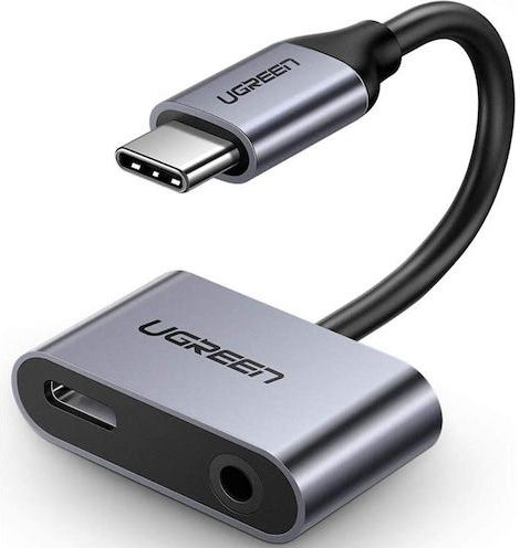 Ugreen USB-C naar USB-C + Audio Jack Adapter