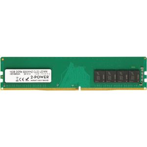 2-Power 16GB DDR4 3200MHz CL22 DIMM (1 x 16GB, 3200 MHz, DDR4 RAM, DIMM 288 pin), RAM