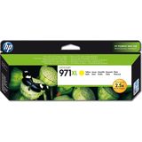HP 971XL High Yield Yellow Original Ink Cartridge inktcartridge 1 stuk(s) Origineel Hoog (XL) rendement Geel