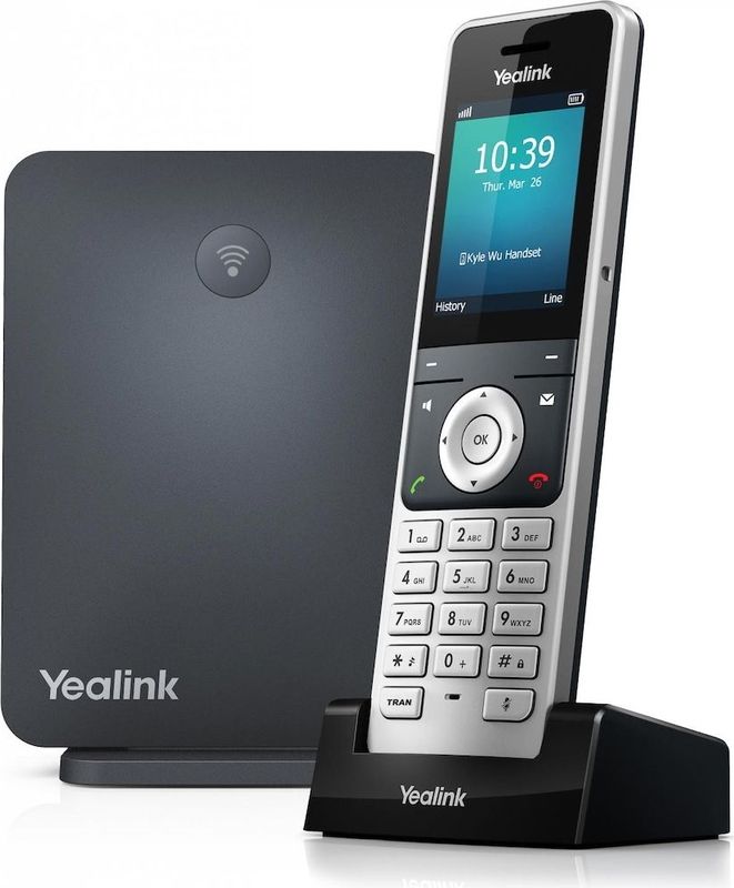 Yealink W60p, Telefoon, Zilver