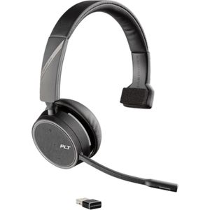 Poly - Voyager 4210 - Draadloze Kantoorheadset - Zwart