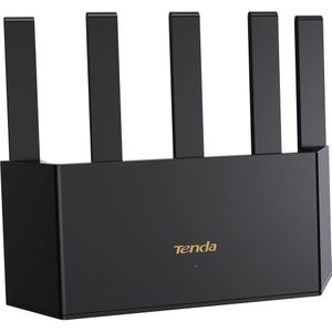 Tenda - WRL Router 3000Mbps Dual Band TX12L Pro - Zwart - WLAN-Router