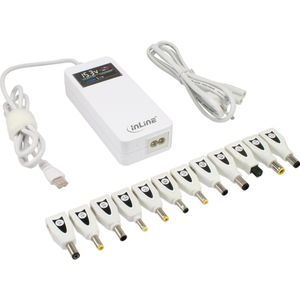 InLine 26618W netvoeding & inverter Binnen 90 W Wit