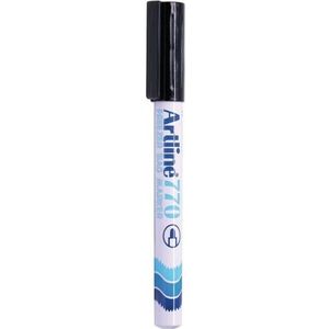 Shachihata, Marker, Vriesmarker artline 770, 1,0 mm, rond, zwart (Veelkleurig, 1 mm)