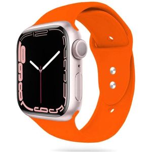 Tech-Protect Bescherm de TECH-PROTECT ICONBAND APPLE WATCH 4 (TPU), Horlogebandjes, Oranje