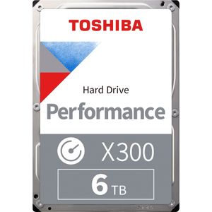 Toshiba X300 prestaties (6 TB, 3.5"", CMR), Harde schijf