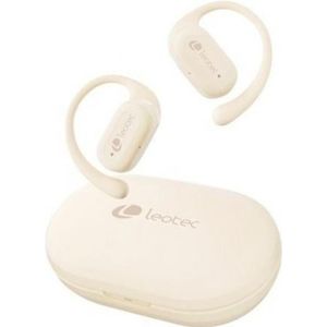 Leotec Monitor LETWS01W Beige, Koptelefoon, Beige
