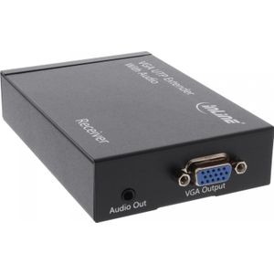 InLine VGA-extender/ontvanger via UTP, Schakeldoos
