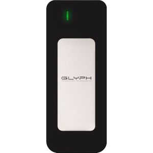 Glyph Atom - 1000 GB - USB Typ-C - 3.2 Gen 2 (3.1 Gen 2) - 560 MB/s - Silber (1 TB), Externe SSD, Zilver, Zwart