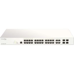 D-Link DBS-2000-28MP/E netwerk-switch Managed L2 Gigabit Ethernet (10/100/1000) Power over Ethernet (PoE) Grijs