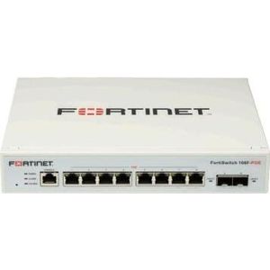 Fortinet - FortiSwitch-108F - Netwerkschakelaar - Wit - 8 Havens