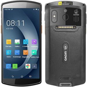 Urovo DT50S,HS7,5,7",A11 (1D streepjescodes, 2D-streepjescodes), Barcode scanner, Zwart