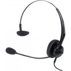 Dacomex Telefoonheadset met ruisonderdrukking - mono (Bedraad), Kantoorheadset, Zwart