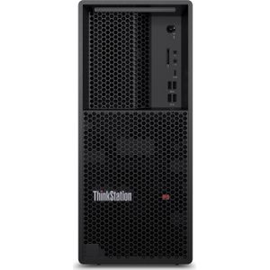 Lenovo ThinkStation P3 (2000 GB, 64 GB, Intel Core i9-14900K, UHD Graphics 770), PC, Zwart