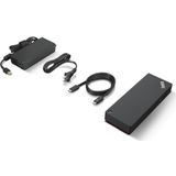Lenovo ThinkPad Universal Thunderbolt 4 Bedraad Zwart