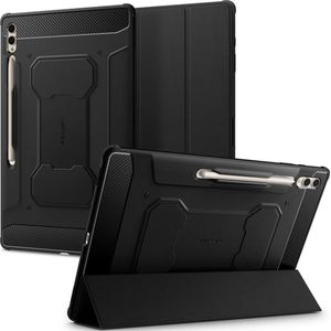 Spigen Robuust pantser Pro (Samsung), Tablethoes, Zwart