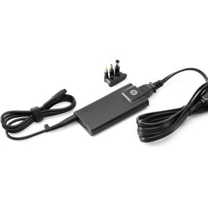 HP 65W Slim AC Adapter netvoeding & inverter Binnen Zwart