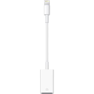 Apple Lightning naar USB Camera Adapter (Bliksem, Bliksem), Adapter voor mobiel apparaat, Wit