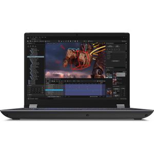 Lenovo ThinkPad P16 Gen 2 (16", 1000 GB, 64 GB, DE, Intel Core i7-14700HX), Notebook, Zwart