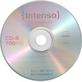 Intenso - CD-R - 80min/700MB - 10 Stuks