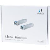 Ubiquiti - UF-SM-10G-20 - Set van 20 SFP+ Module - Zilver - Optisch Single-Mode