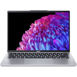 Acer Swift Go 14 OLED (14", Intel Core Ultra 7 155U, 16 GB, 512 GB, NL), Notebook, Zilver