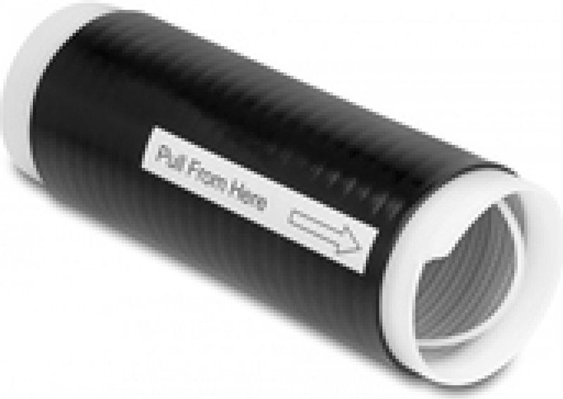 Delock - Koude Krimpbuis - Zwart - Silicone - 2 Stuks