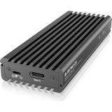 ICY BOX 60913 M.2 harde schijf-behuizing M.2 2230, M.2 2242, M.2 2260, M.2 2280, SATA SSD USB-C