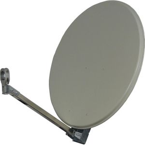 Televes Aluminium reflector 67x71cm wit S660-W (Parabolische antenne, 37 dB, VHF / MW / LW), SAT Spiegels + SAT Antennes, Wit