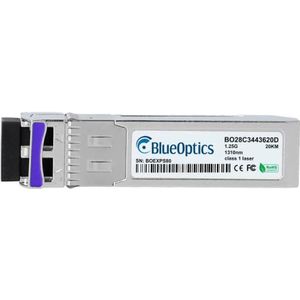 BlueOptics Huawei 02310WRR compatibele cSFP BO28C4334620D, Zendontvangers, Zilver