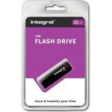 Integral INFD32GBBLK USB flash drive 32 GB USB Type-A 2.0 Zwart