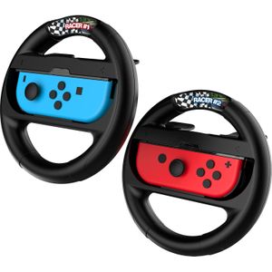 IMP Tech Twin Wheel Pack with Sticker Kit for Switch and Switch 2 JoyCons (Switch, Switch 2), Accessoires voor spelcomputers