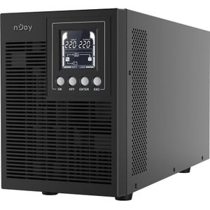 Njoy Echo Pro 2000 (2000 VA, 1600 W, Online dubbele transformator UPS), UPS