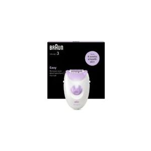 Braun Silk-épil 3 3-000 weiß-violett Epilierer