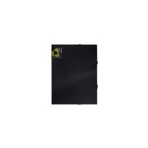 Dokumentbox BLACK A4 Sort