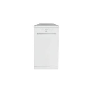 Whirlpool WSFE2B19, Halb integriert, Single (45 cm breit), Weiß, Weiß, Tasten, 1,3 m