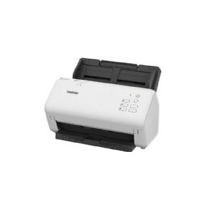 Brother ADS-4300N - Dokumentenscanner - Dual CIS - Duplex - A4 - 600 dpi x 600 dpi - bis zu 40 Seiten/Min. (Schwarzweiß) / bis zu 40 Seiten/Min. (Farbe) - ADF (80 Blatt) - bis zu 6000 Scans pro Tag - USB 3.0, LAN, USB 2.0 (Host)