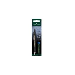 Faber-Castell 13779, Schwarz, Recycling-Kunststoff, 0,7 mm, Rund, Ausdrehen, 1 Stück