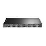 TP-Link Omada 52-Port Gigabit L2+ Managed Switch with 48-Port PoE+, Managed, L2/L3, Gigabit Ethernet (10/100/1000), Power over Ethernet (PoE), Rack mounting, 1U