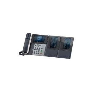 Poly Edge E Erweiterungsmodul - Erweiterungsmodul für VoIP-Telefontasten - 22 Multifunktionsleitungstasten - für Poly Edge E400, E500