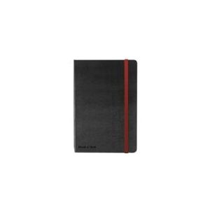 OXFORD BLACK N´RED BUSINESS JOURNAL HARD COVER A5 BLACK