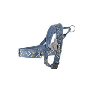 Hurtta Razzle-Dazzle H-Geschirr 35-45 cm, Heidelbeere