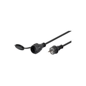 Goobay 71475, 10 m, 1 AC-Ausgänge, Indoor, Typ F, Type F (CEE 7/4), IP44