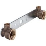 Viega Gemini montageblok 15 mm x 12 x 150 mm rødgods