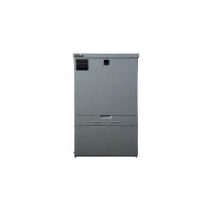 TRIARCA Kabelskab KSEÅ 302709 4 leder skinnesystem 630A. skab HxBxD: 700x594x198 mmStål IP34D grå RAL 7037